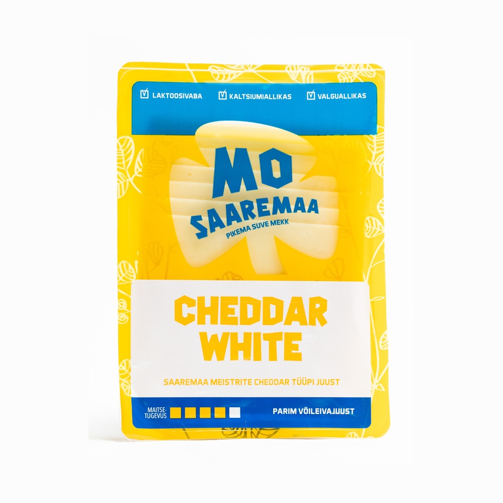 Mo Saaremaa Cheddar White juust viil 150g