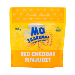 Mo Saaremaa  Red Cheddar Grated cheese 150g